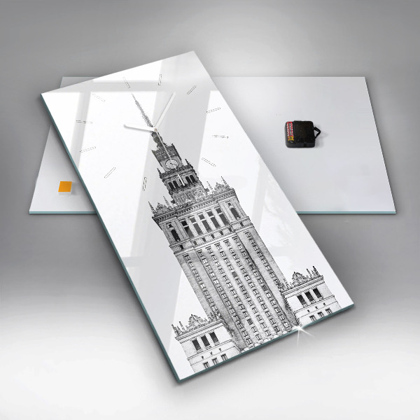 Orologio verticale Palazzo della Cultura e della Scienza