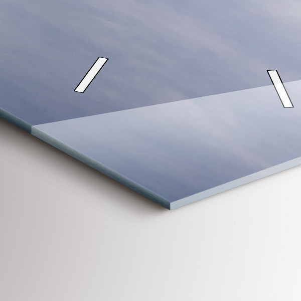 Orologio verticale in vetro Surfista di Barcellona