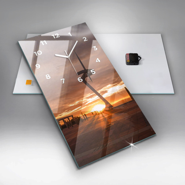 Orologio verticale Parco Olimpico di Barcellona