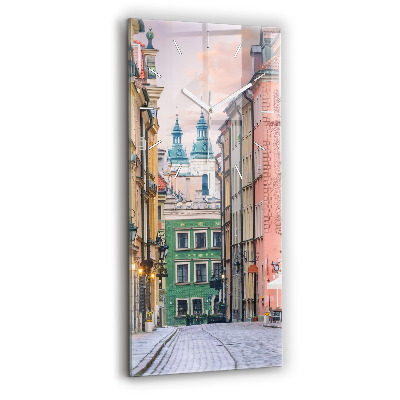 Orologio verticale Città Vecchia di Varsavia