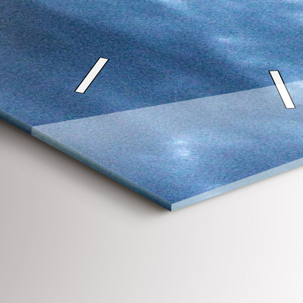 Orologio verticale in vetro Panorama di New York