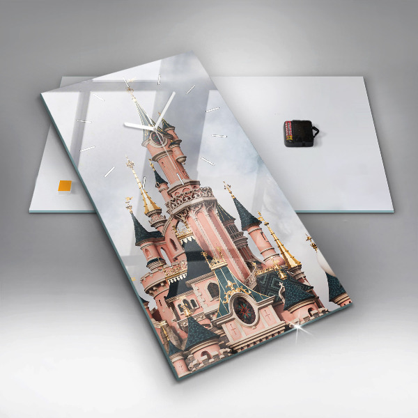 Orologio verticale in vetro Castello di Disneyland Paris