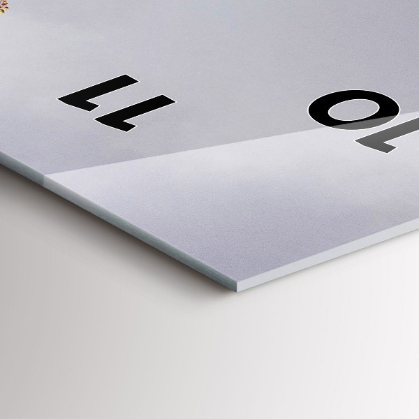 Orologio verticale in vetro Castello di Disneyland Paris