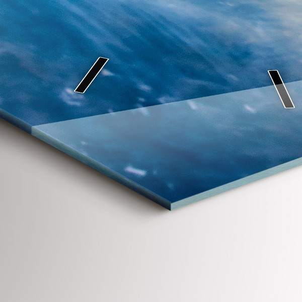 Orologio verticale Alba sul Mar Baltico