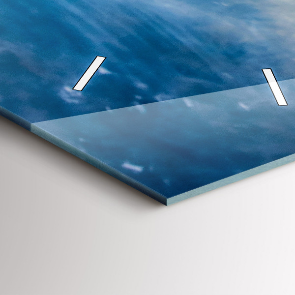 Orologio verticale Alba sul Mar Baltico