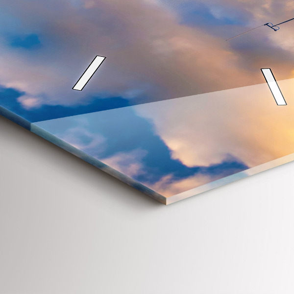 Orologio verticale Il Faro e il Mar Baltico