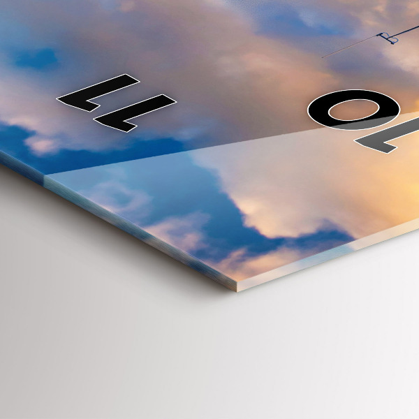 Orologio verticale Il Faro e il Mar Baltico