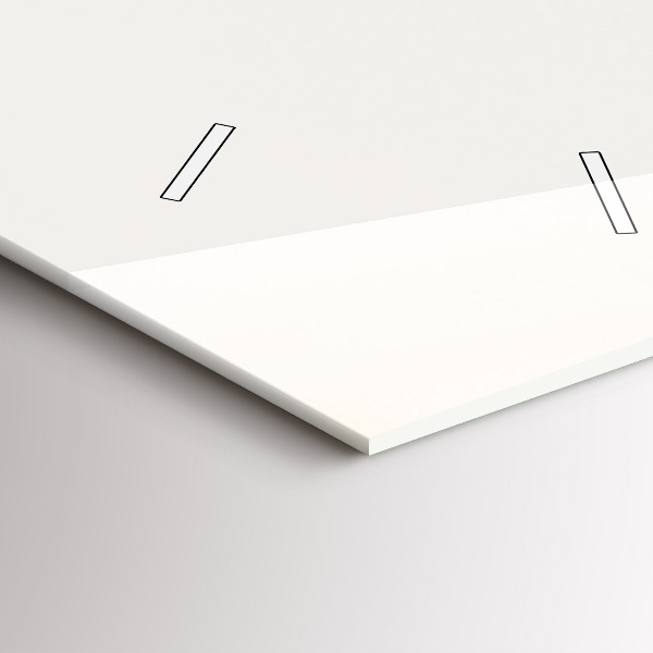 Orologio verticale in vetro Il faro e il mare