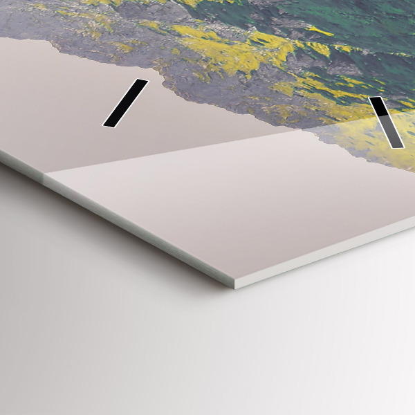 Orologio verticale in vetro Morskie Oko nei Monti Tatra