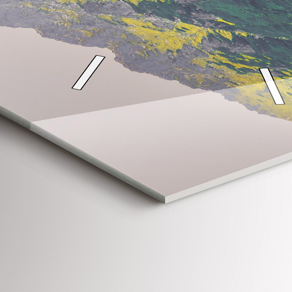 Orologio verticale in vetro Morskie Oko nei Monti Tatra