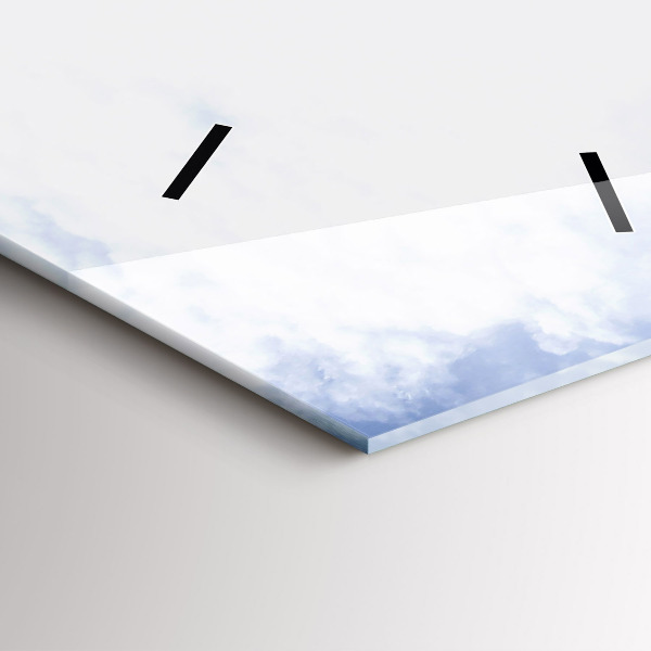 Orologio verticale in vetro Morskie Oko nei Monti Tatra