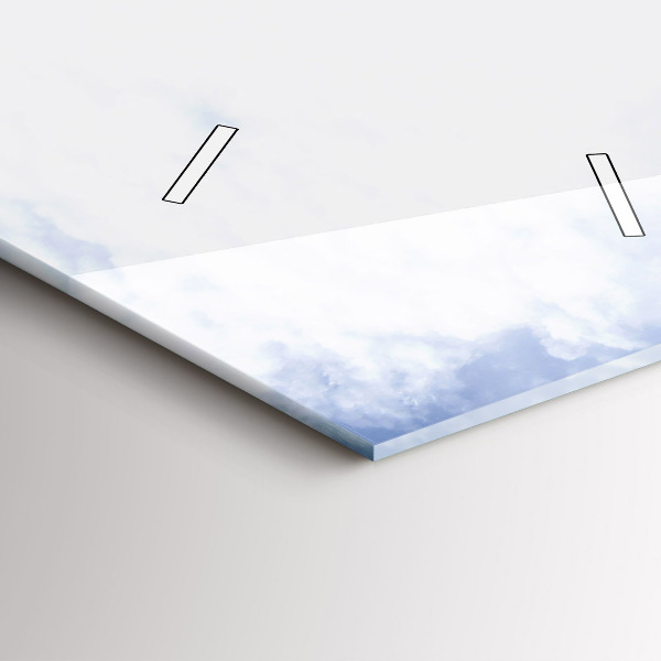 Orologio verticale in vetro Morskie Oko nei Monti Tatra