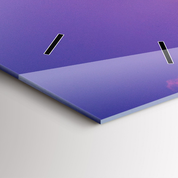 Orologio verticale in vetro Grattacielo a Varsavia