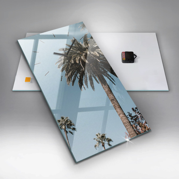 Orologio verticale in vetro Palme a Los Angeles