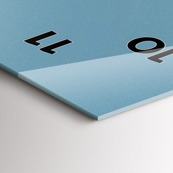 Orologio verticale in vetro Palme a Los Angeles