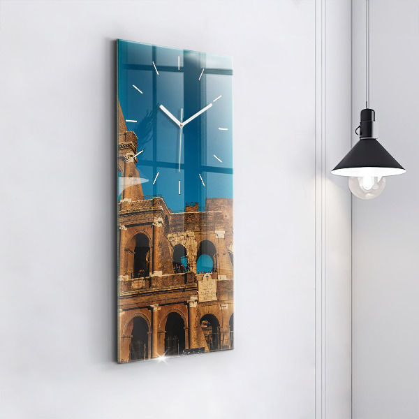 Orologio verticale in vetro Il Colosseo in Italia