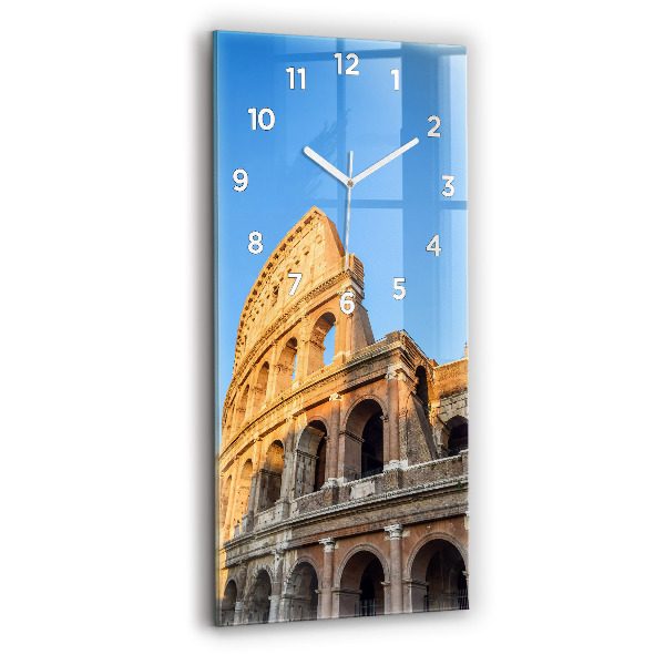 Orologio verticale in vetro Colosseo a Roma