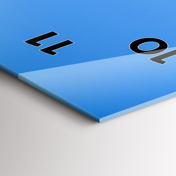 Orologio verticale in vetro Colosseo a Roma