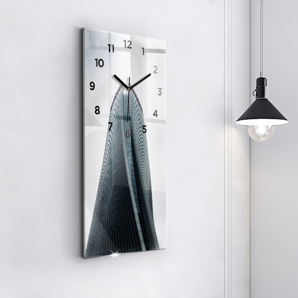 Orologio verticale in vetro Grattacielo a Milano