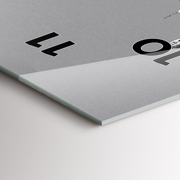 Orologio verticale in vetro Duomo di Milano