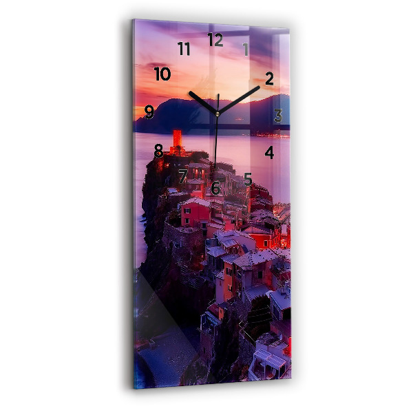 Orologio verticale in vetro L'iscrizione Ricordi