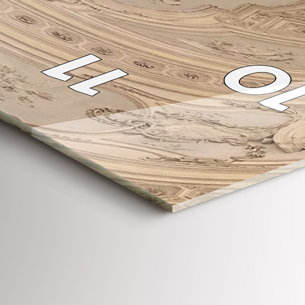 Orologio verticale in vetro Museo La Veneria Reale