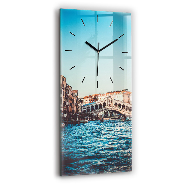 Orologio verticale in vetro Ponte di Rialto a Venezia