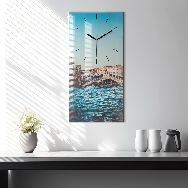 Orologio verticale in vetro Ponte di Rialto a Venezia