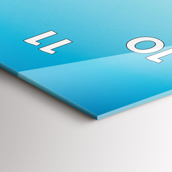 Orologio verticale in vetro Ponte di Rialto a Venezia