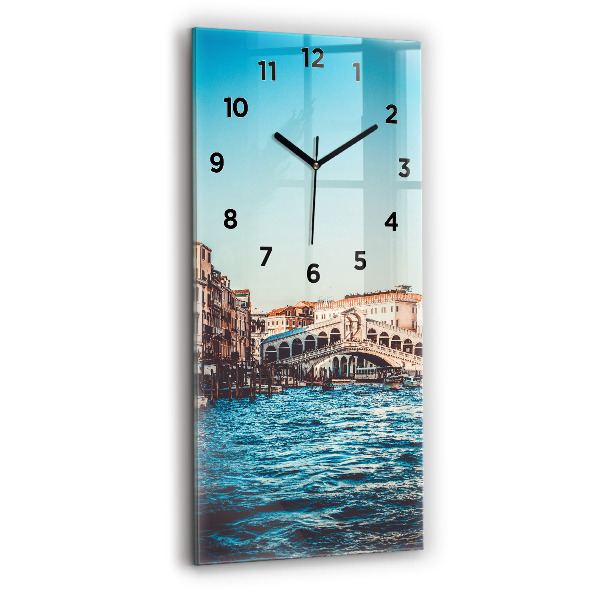 Orologio verticale in vetro Ponte di Rialto a Venezia