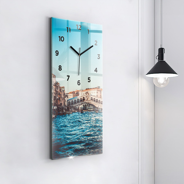 Orologio verticale in vetro Ponte di Rialto a Venezia