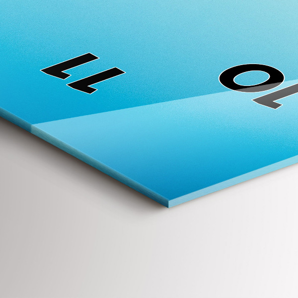 Orologio verticale in vetro Ponte di Rialto a Venezia