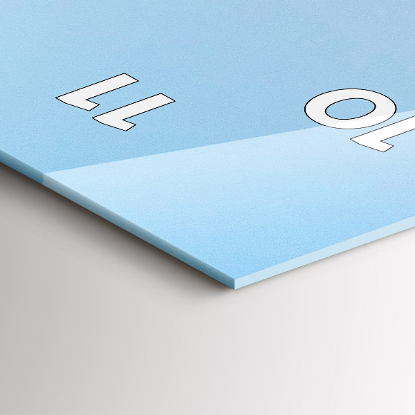 Orologio verticale in vetro Yacht a Tenerife