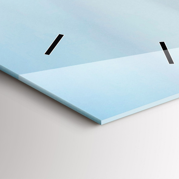 Orologio verticale in vetro Ponte Carlo a Praga