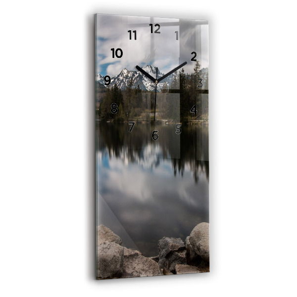 Orologio verticale in vetro Alti Tatra in Slovacchia