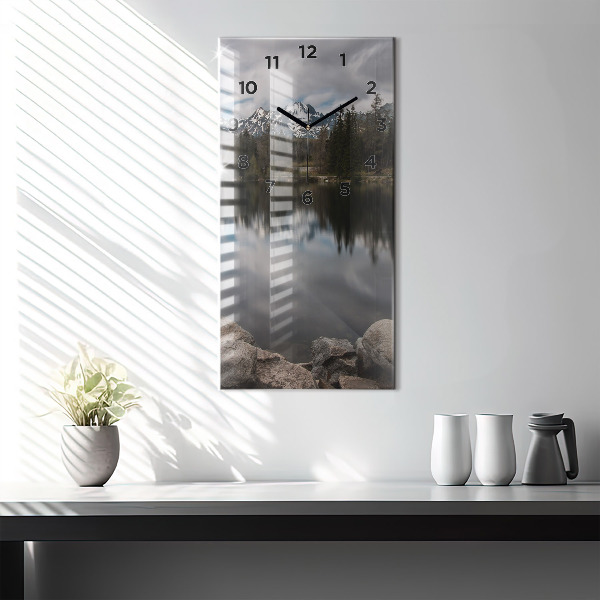 Orologio verticale in vetro Alti Tatra in Slovacchia