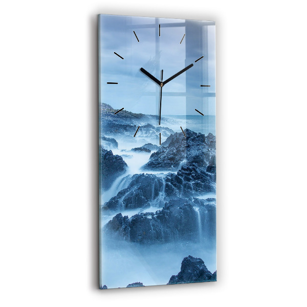 Orologio verticale in vetro Faro