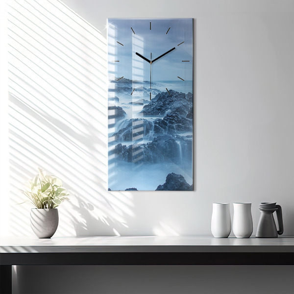 Orologio verticale in vetro Faro