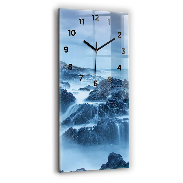 Orologio verticale in vetro Faro