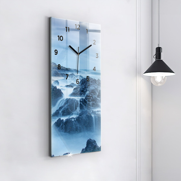 Orologio verticale in vetro Faro