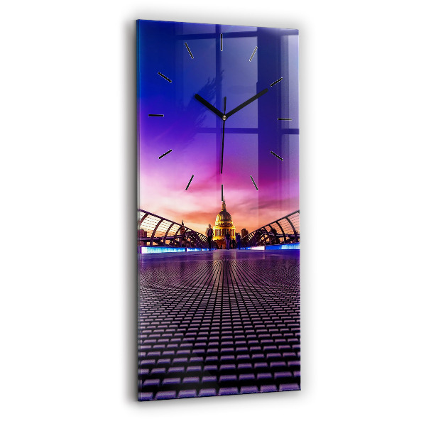 Orologio verticale in vetro Cattedrale di S. Paolo