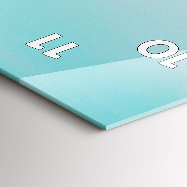 Orologio verticale in vetro Telefono pubblico