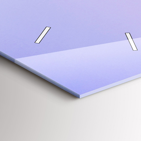 Orologio verticale in vetro Vista dei grattacieli degli USA