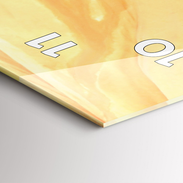 Orologio verticale in vetro Canyon dell'Antilope