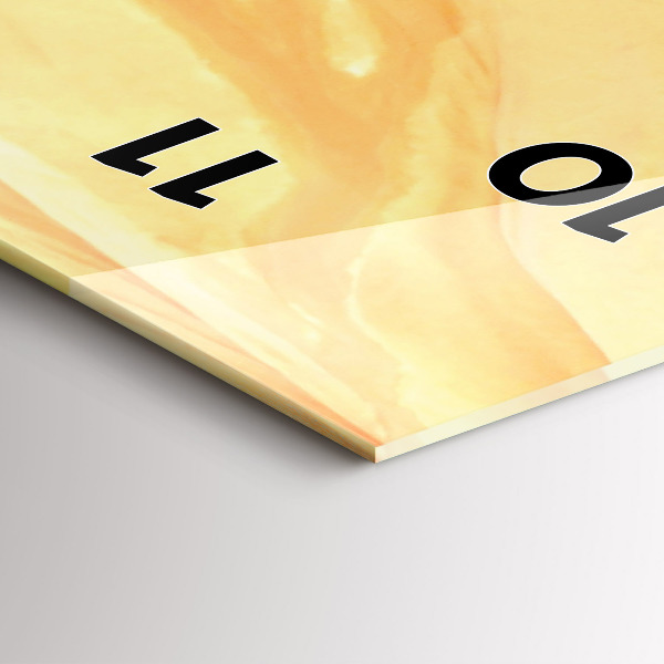 Orologio verticale in vetro Canyon dell'Antilope