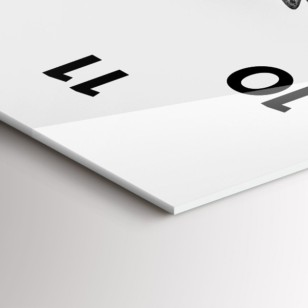 Orologio verticale in vetro Statua della Libertà a Budapest