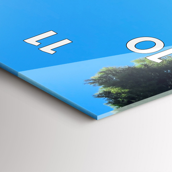 Orologio verticale in vetro Costa Brava