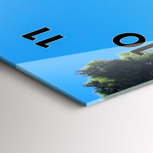 Orologio verticale in vetro Costa Brava