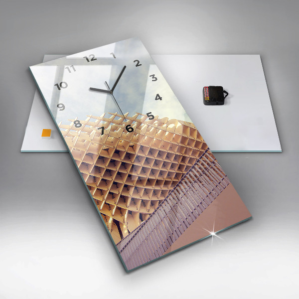 Orologio verticale in vetro Punto panoramico di Siviglia