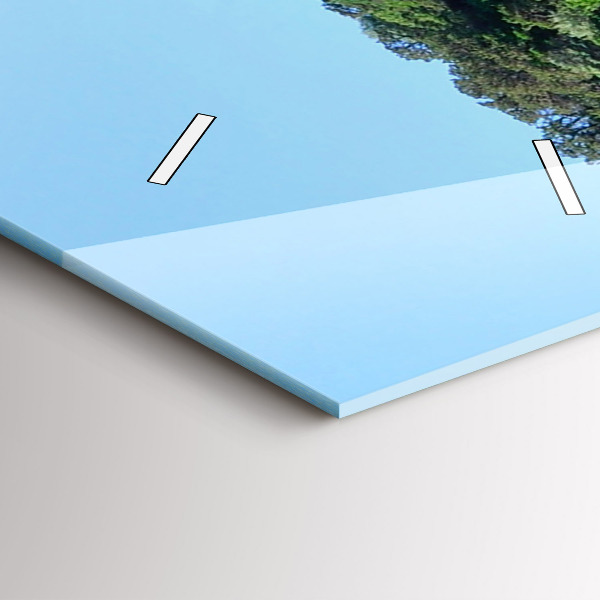 Orologio verticale in vetro Grotta sottomarina